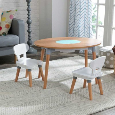kidkraft round table and 2 chair set
